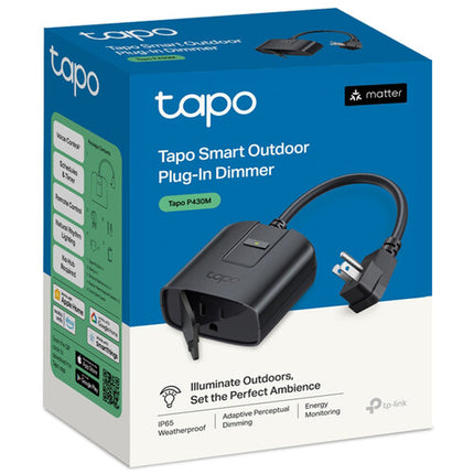 TP-Link Tapo P430M Control Remoto Interiores y Exteriores IP65 Wi-Fi 2.4 GHz