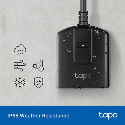 TP-Link Tapo P430M Control Remoto Interiores y Exteriores IP65 Wi-Fi 2.4 GHz