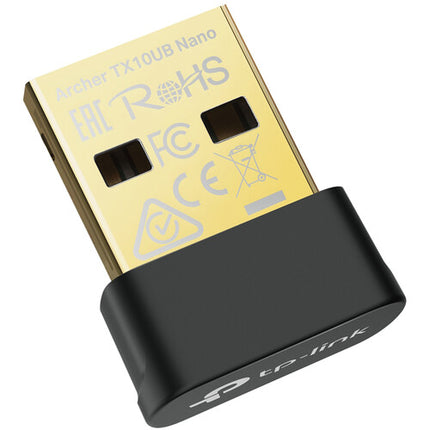 TP-Link Archer TX10UB Nano Adaptador Wi-Fi 6 Bluetooth USB 887 Mb/s Dual Banda