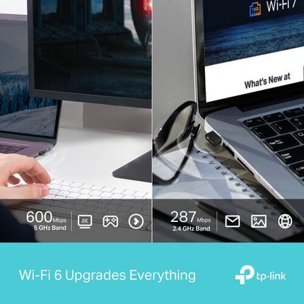 TP-Link Archer TX10UB Nano Adaptador Wi-Fi 6 Bluetooth USB 887 Mb/s Dual Banda