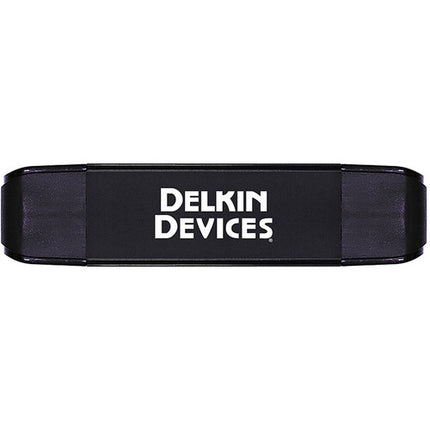 Delkin Devices Lector de Tarjetas SD microSD USB 3.2 Gen 1 con USB-C y USB-A