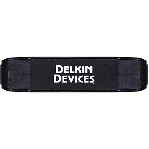 Delkin Devices Lector de Tarjetas SD microSD USB 3.2 Gen 1 con USB-C y USB-A