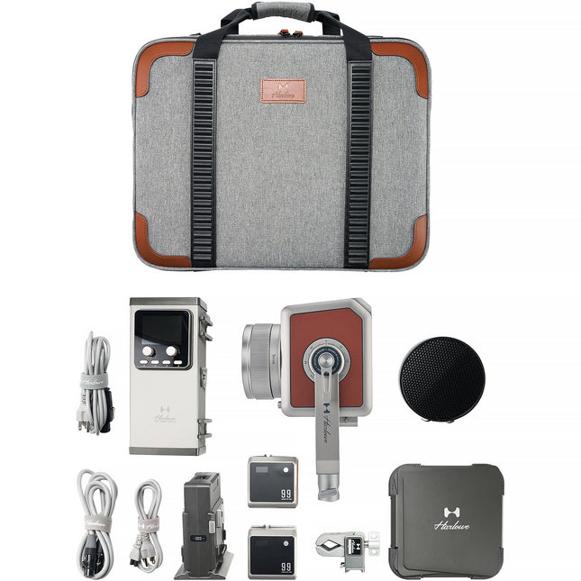 Harlowe Pro 300 Spectra Luz LED RGB con 35100 Lux 9900K Kit AC DC