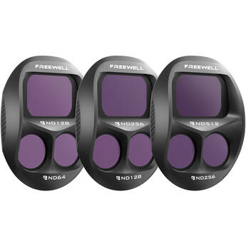 Freewell Super Bright Day Split ND 3-Filter Pack Dron ND128/64 ND256/128