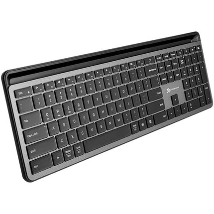 X9 Performance Teclado Bluetooth Retroiluminado Recargable 1800mAh Gris