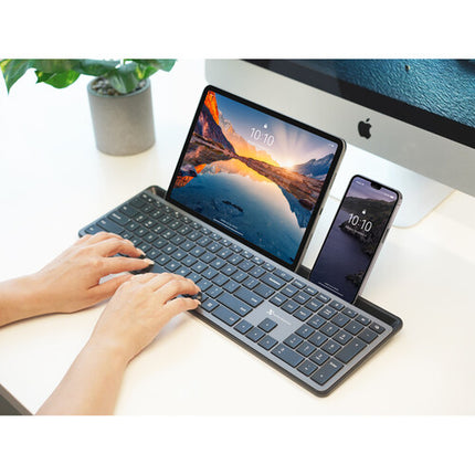 X9 Performance Teclado Bluetooth Retroiluminado Recargable 1800mAh Gris