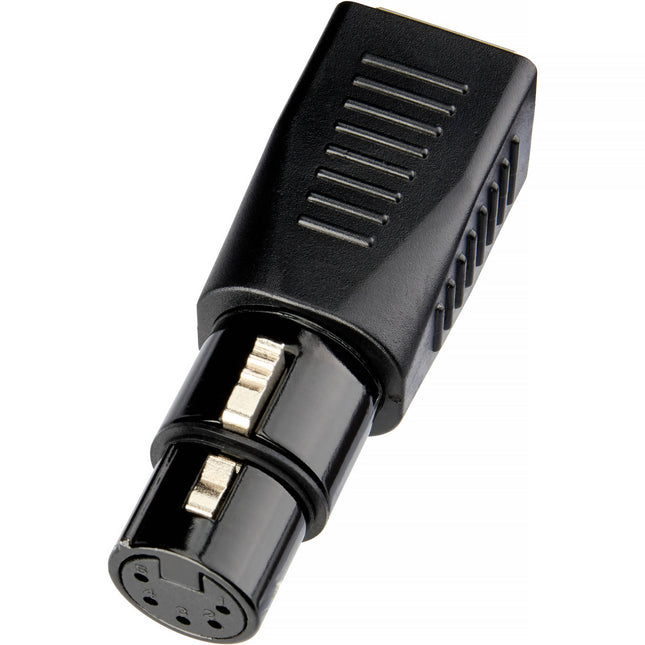 Kopul Adaptador XLR 5 Pines Hembra a RJ45 4 Pack Conectores Chapados Oro