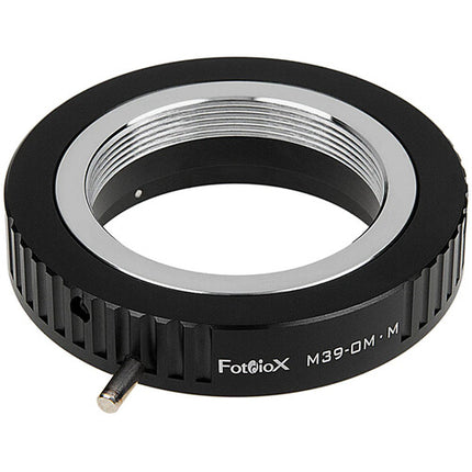 FotodioX Adaptador de Montura para Lentes M39 Metal Olympus OM