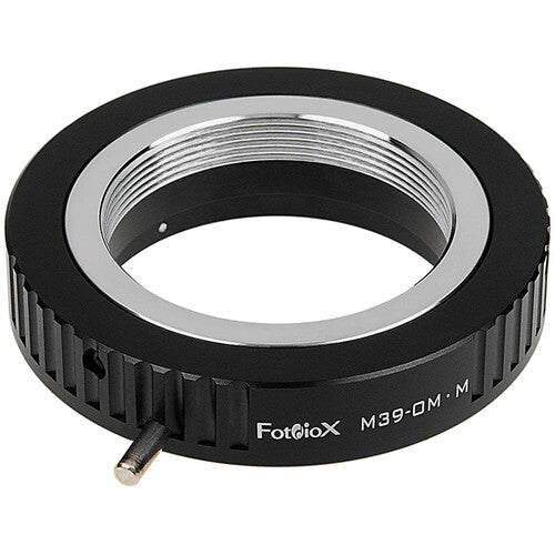 FotodioX Adaptador de Montura para Lentes M39 Metal Olympus OM