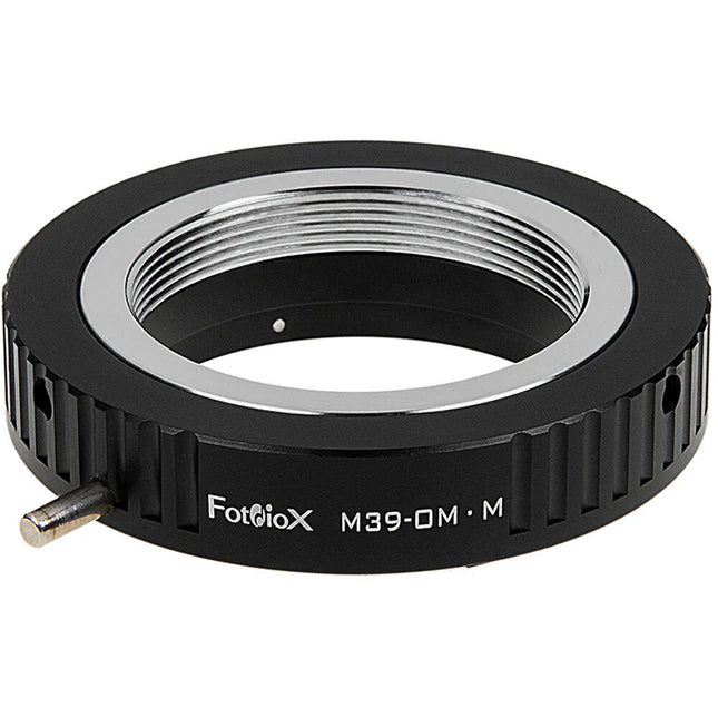 FotodioX Adaptador de Montura para Lentes M39 Metal Olympus OM