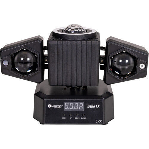 ColorKey BeBe FX Luz LED RGBW para DJs con 12W y 15W LEDs