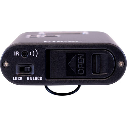 VocoPro UTD-QUAD-PLAY sistema inalámbrico 4 canales 500 MHz con 4 transmisores y micrófonos beige