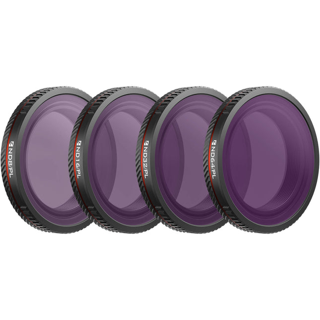 Freewell 4-Pack Filtros ND PL para DJI Osmo Nano con Estuche y Paño