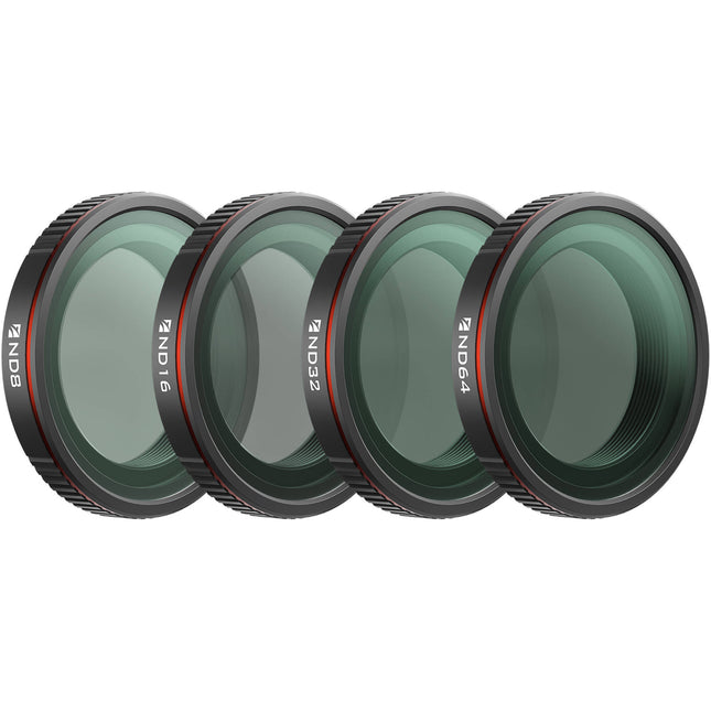 Freewell 4-Pack Filtros de Día ND8 ND64 para DJI Osmo Nano con Estuche