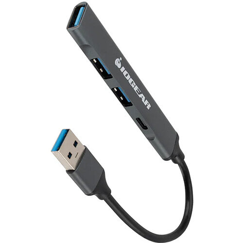 IOGEAR USB-A Multiport Hub con USB 3.2 Gen 1 y USB-C 2.0 puerto