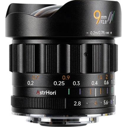 AstrHori MF 9mm f/2.8 Lente para Micro Cuatro Tercios 7.8" Distancia Mínima de Enfoque