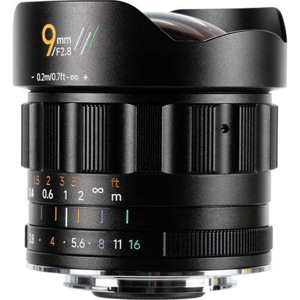 AstrHori MF 9mm f/2.8 Lente para Micro Cuatro Tercios 7.8" Distancia Mínima de Enfoque