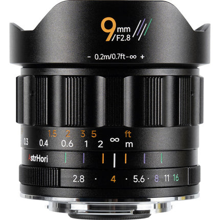 AstrHori MF 9mm f/2.8 Lente para Micro Cuatro Tercios 7.8" Distancia Mínima de Enfoque