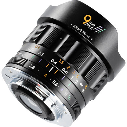AstrHori MF 9mm f/2.8 Lente para Micro Cuatro Tercios 7.8" Distancia Mínima de Enfoque