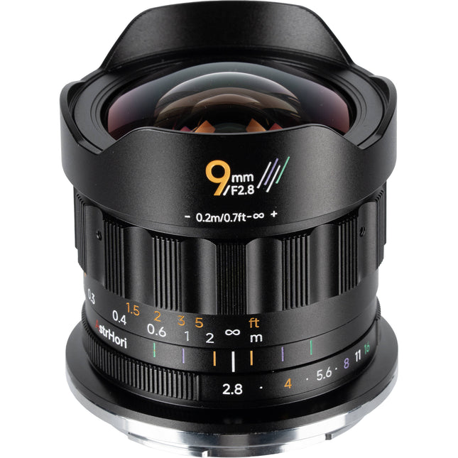 AstrHori MF 9mm f/2.8 Objetivo Nikon Z APS-C Distancia mínima 7.8"