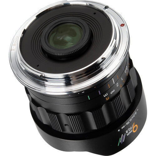 AstrHori MF 9mm f/2.8 Lente para Canon RF Apertura f/2.8 a f/16 con parasol integrado
