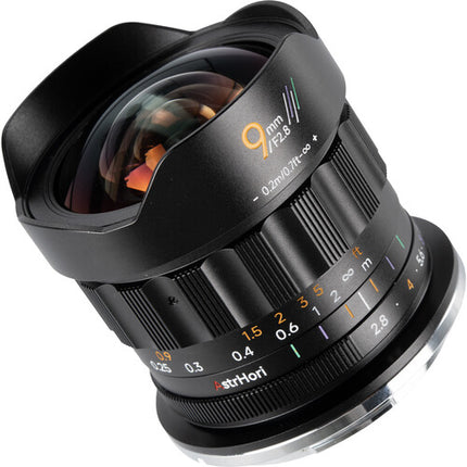 AstrHori MF 9mm f/2.8 Objetivo Nikon Z APS-C Distancia mínima 7.8"