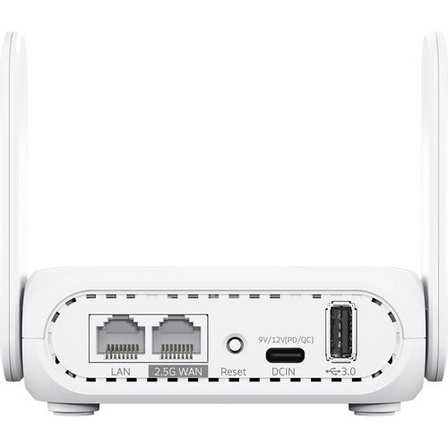 ASUS RT-BE58 Go BE3600 Router de viaje inalámbrico doble banda Wi-Fi 7 3570 Mb/s
