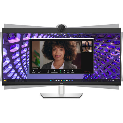 Dell P3424WEB Monitor Curvo Ultrapanorámico 34" 1440p 3800R USB-C 90W