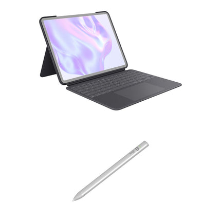 Logitech Combo Touch Teclado Retroiluminado para iPad Pro 13" M4 con Pencil Digital USB-C
