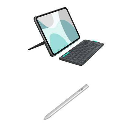 Logitech Flip Folio para iPad 11 con teclado integrado y Pencil digital