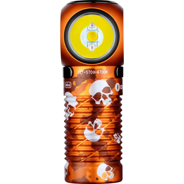 Olight Perun 3 Mini Linterna Recargable 1250 Lúmenes IPX8 con Banda y Clip