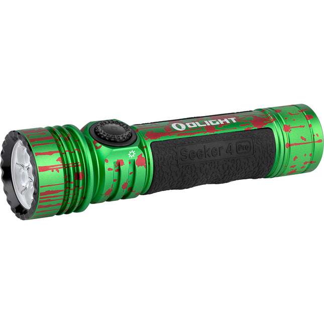 Olight Seeker 4 Pro Linterna LED Recargable 4600 Lúmenes con Funda y Carga USB-C