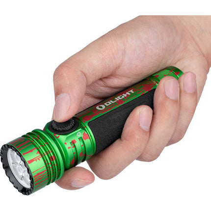 Olight Seeker 4 Pro Linterna LED Recargable 4600 Lúmenes con Funda y Carga USB-C