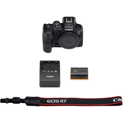 Canon EOS R7 Cámara Sin Espejo 32.5MP 4K60 Video Estabilización 5 Ejes