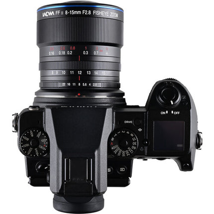Venus Optics Laowa 8-15mm f2.8 lente ojo de pez gran angular Full Frame 180°