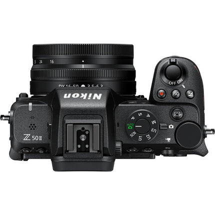 Nikon Z50 II Cámara Sin Espejo con Lente 16-50mm 20.9MP y Bolsa Básica