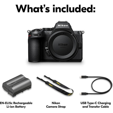 Nikon Z5 II Cámara Sin Espejo 24.5MP Vídeo 4K Pantalla Táctil 3.2"
