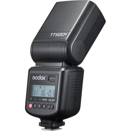 Godox TT520III THINKLITE Flash para Cámara GN108 433 MHz con Transmisor RT