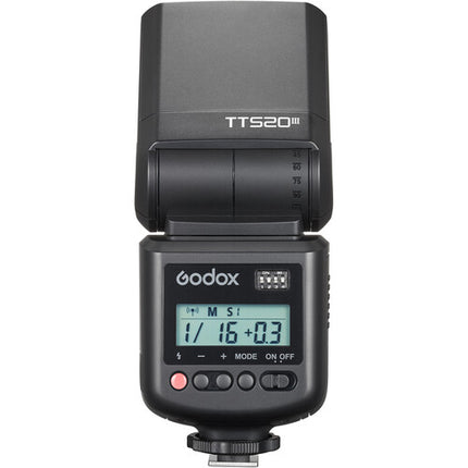 Godox TT520III THINKLITE Flash para Cámara GN108 433 MHz con Transmisor RT