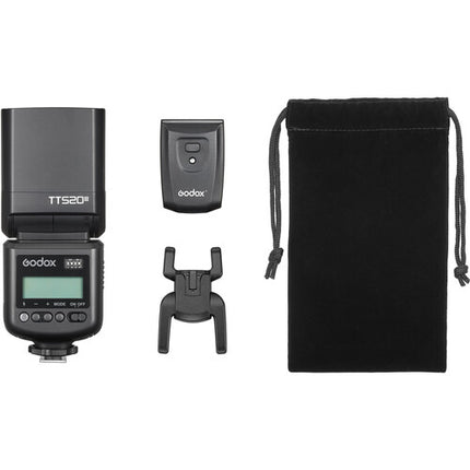 Godox TT520III THINKLITE Flash para Cámara GN108 433 MHz con Transmisor RT
