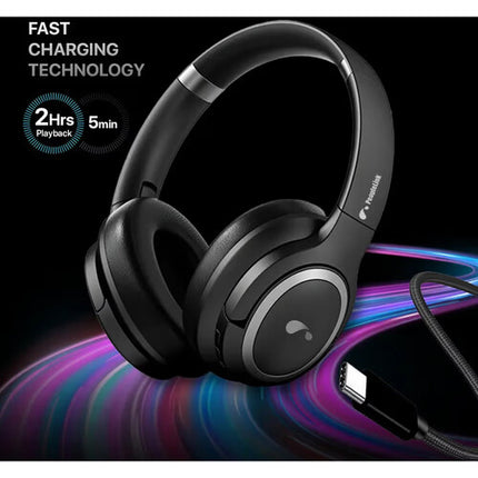PeopleLink Sonic OE10W Auriculares Inalámbricos Diadema Cancelación Activa Ruido 14 Horas Reproducción