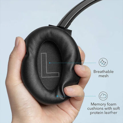 PeopleLink Sonic OE10W Auriculares Inalámbricos Diadema Cancelación Activa Ruido 14 Horas Reproducción