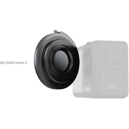 SmallRig Filtro ND Variable y Polarizador Circular para DJI Osmo Action 4 3 a 5 Paradas