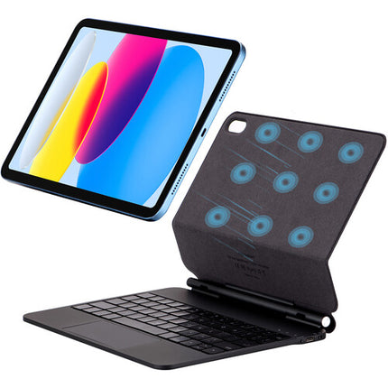 Encased Executive Keyboard Case para iPad 11" A16 con Teclado Bluetooth 5.0 Retroiluminado