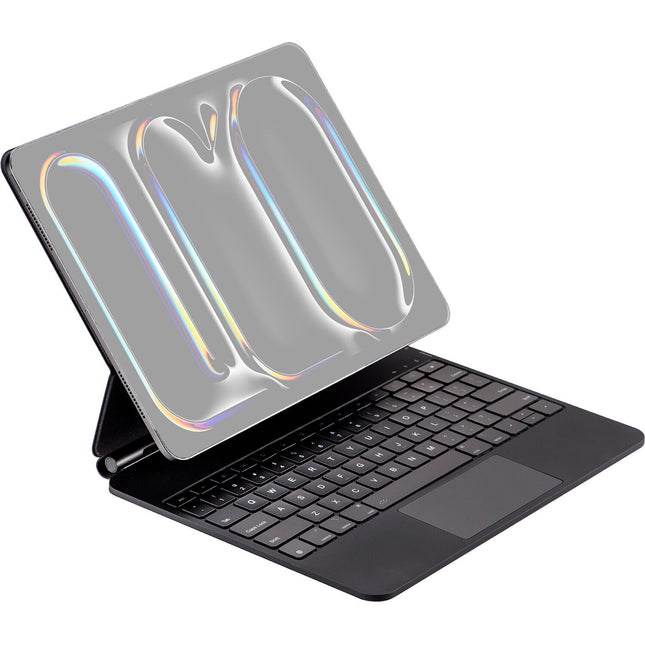 Encased Executive Keyboard Case para iPad Pro 13" M4 M5 con teclado Bluetooth retroiluminado y soporte ajustable