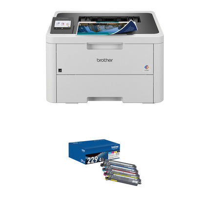 Brother HL-L3280CDW Impresora color digital inalámbrica 27 ppm 2400x600 dpi con tóner estándar 4-pack