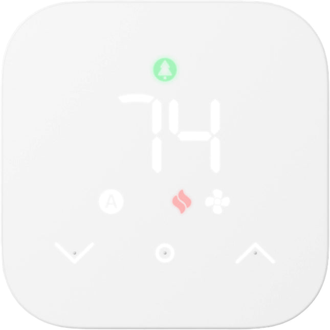 Amazon Smart Thermostat Control de Temperatura Wi-Fi 24V con Sensor Humedad