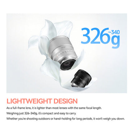 TTArtisan AF 75mm f/2 Lente para Montura L Metal 9 Láminas Diáfragma