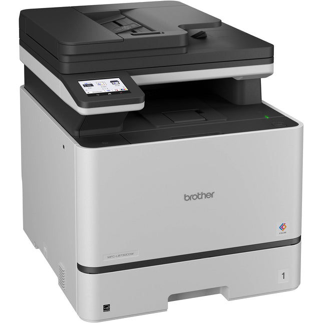 Brother MFC-L8730CDW Impresora láser color multifunción 33 ppm 2400x600 dpi pantalla táctil 3.5"