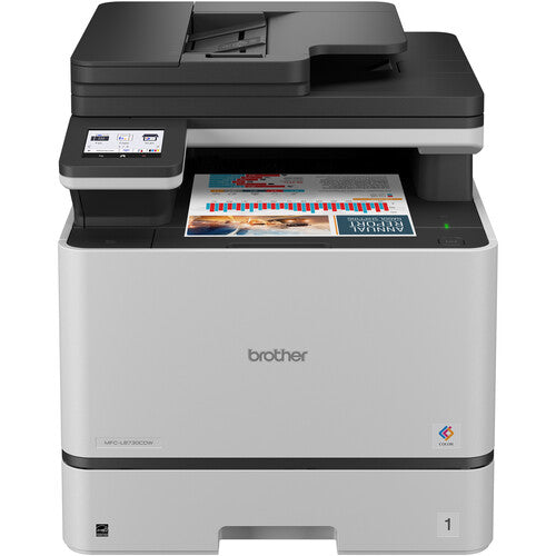 Brother MFC-L8730CDW Impresora láser color multifunción 33 ppm 2400x600 dpi pantalla táctil 3.5"